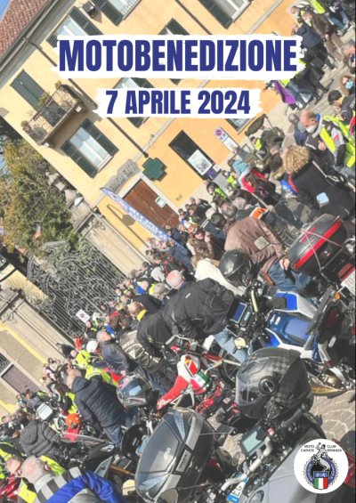 Locandina evento MOTOBENEDIZIONE