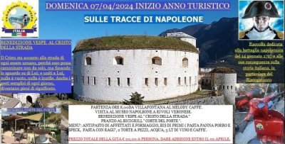 Locandina evento SULLE TRACCE DI NAPOLEONE