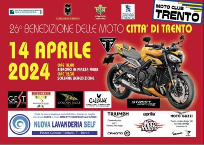 Locandina evento 26° BENEDIZIONE CITTA' DI TRENTO