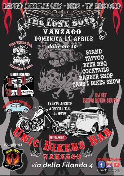 Locandina evento THE LOST BOYS 2024