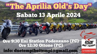 Locandina evento The Aprilia old's day