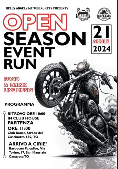 Locandina evento OPEN SEASON EVENT RU