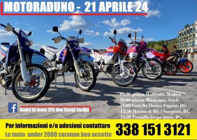 Locandina evento IV° MOTORADUNO RAGUSA
