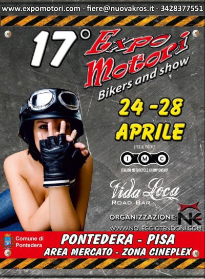 Locandina evento 17° EXPO MOTORI