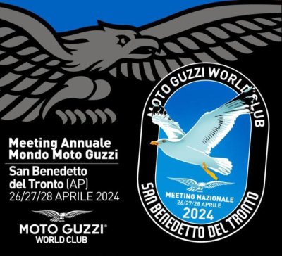 Locandina evento 40° MOTORADUNO INTERNAZIONALE & MEETING ANNUALE MONDO MOTO GUZZI