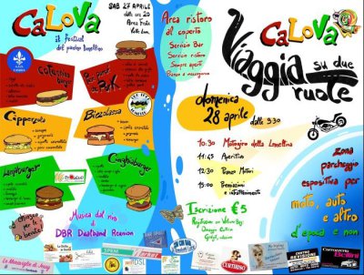 Locandina evento CALOVA MOTORI