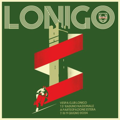 Locandina evento 15^ raduno vespaclub lonigo