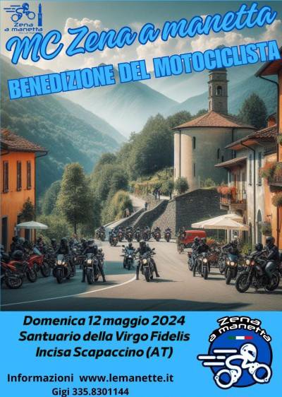 Locandina evento BENEDIZONE DEL MOTOCICLISTA