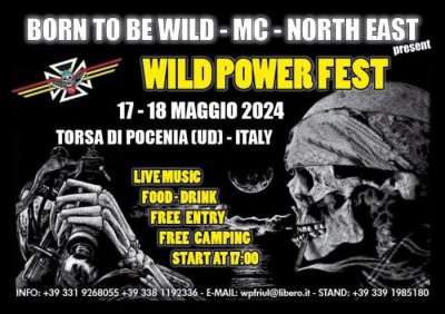 Locandina evento WILD POWER FEST