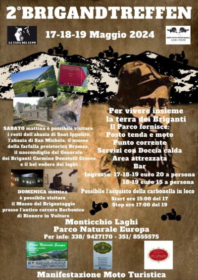 Locandina evento 2° BRIGANDTREFFE
