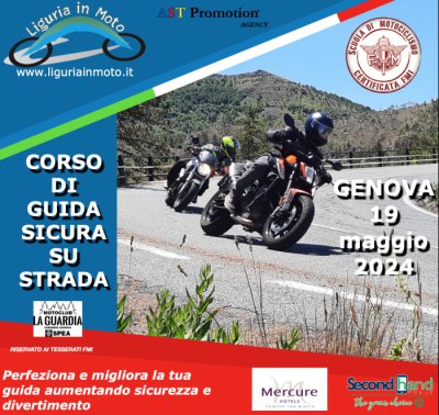 Locandina evento CORSO DI GUIDA SICURA SU STRADA