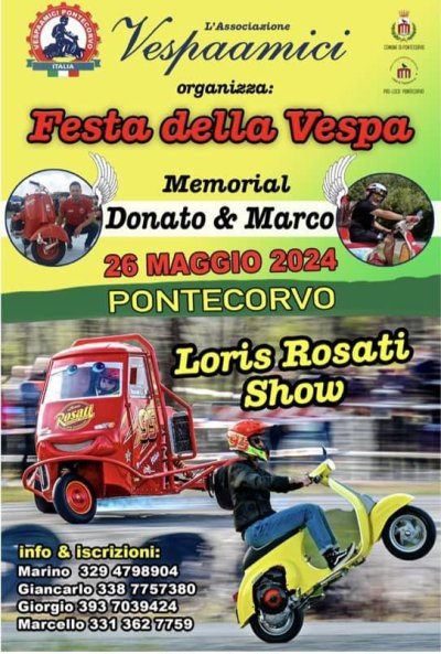 Locandina evento FESTA DELLA VESPA