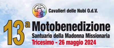 Locandina evento 13^ MOTOBENEDIZIONE DI TRICESIMO