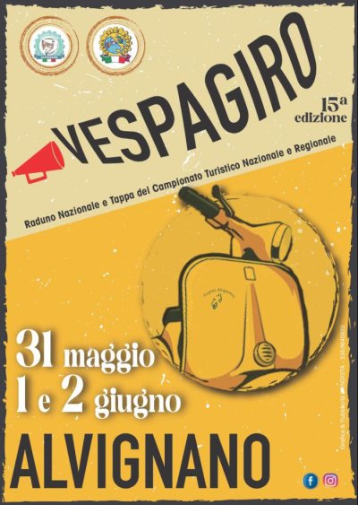 Locandina evento 15° VESPAGIRO