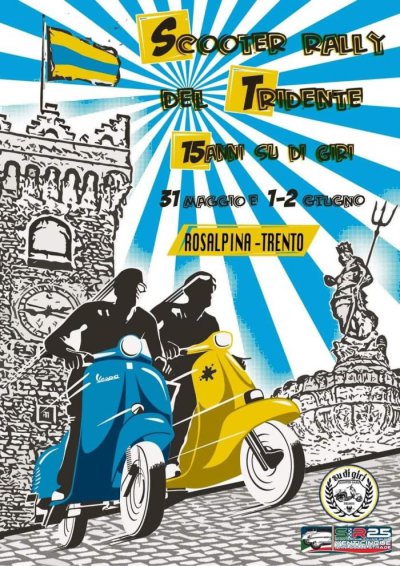 Locandina evento SCOOTER RALLY DEL TRIDENTE