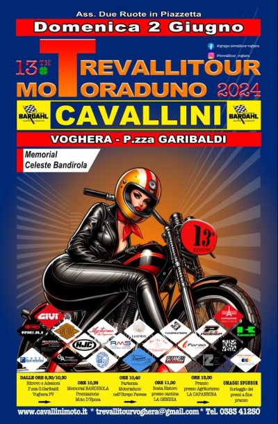 Locandina evento TREVALLITOUR 2024