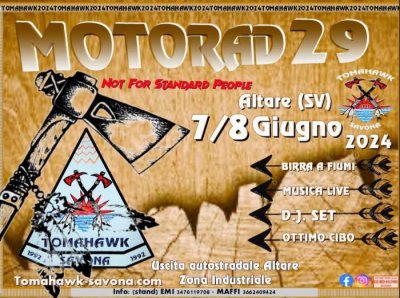 Locandina evento MOTORAD29