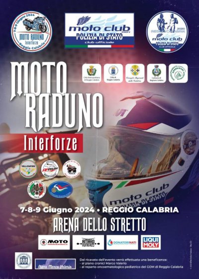 Locandina evento MOTORADUNO INTERFORZE