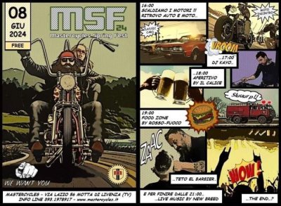 Locandina evento MASTERCYCLES SPRING FEST