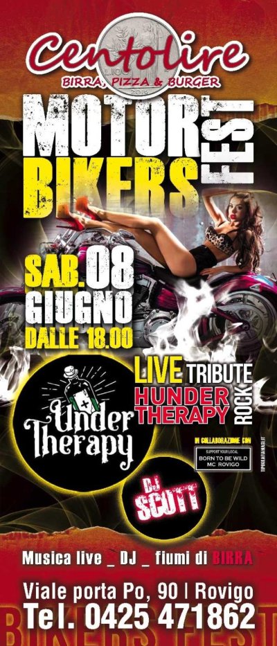 Locandina evento MOTOR BIKERS FEST