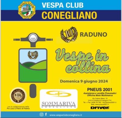 Locandina evento 10° VESPE IN COLLINA