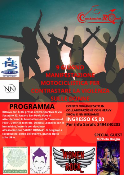 Locandina evento CONTRASTIAMO LA VIOLENZA SULLE DONNE