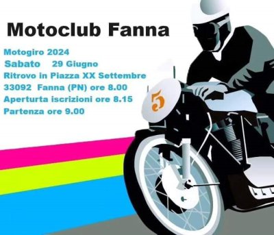 Locandina evento MOTOGIRO 2024