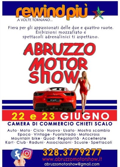 Locandina evento ABRUZZO MOTOR SHOW