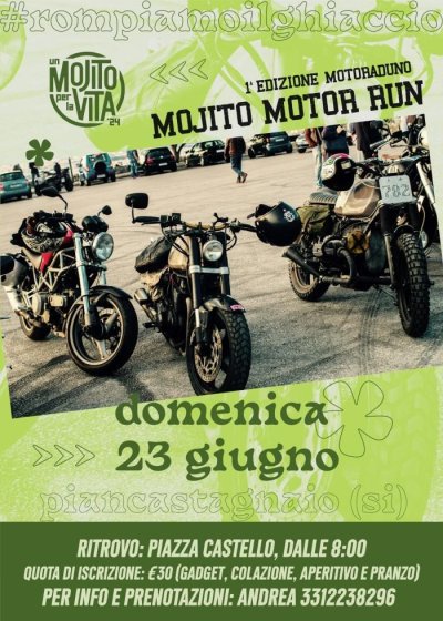 Locandina evento 1° MOJITO MOTOR RU