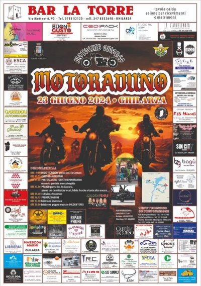 Locandina evento MOTORADUNO