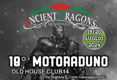 Locandina evento 18° MOTORADUNO
