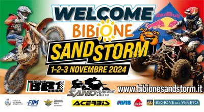 Locandina evento BIBIONE SANDSTORM