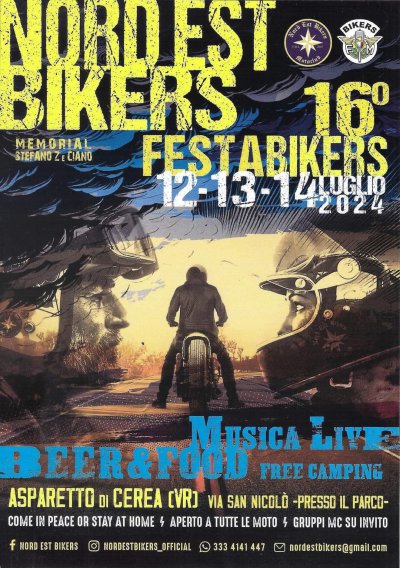 Locandina evento 16° FESTABIKER