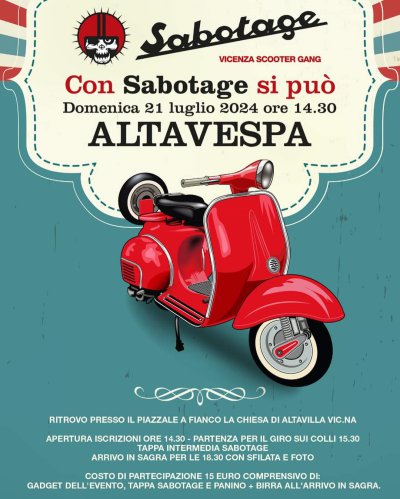 Locandina evento ALTAVESPA '24