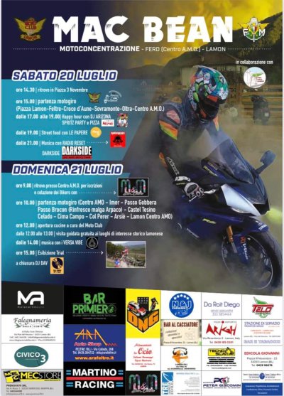 Locandina evento MAC BEA
