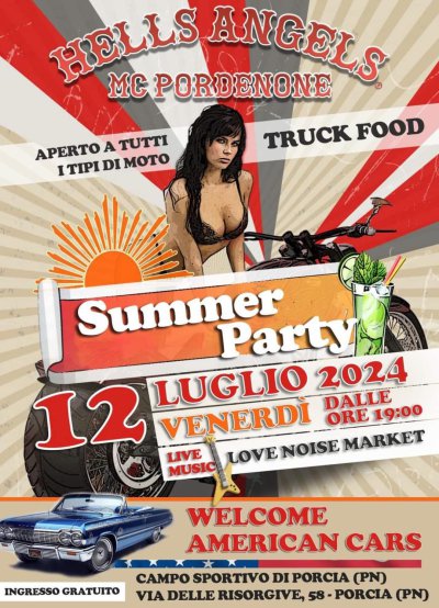Locandina evento SUMMER PARTY