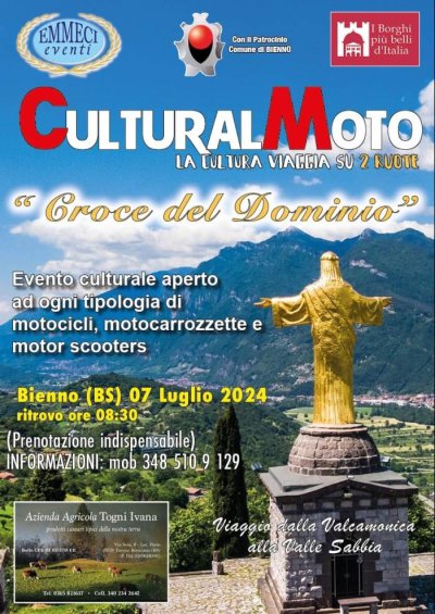 Locandina evento CULTURALMOTO