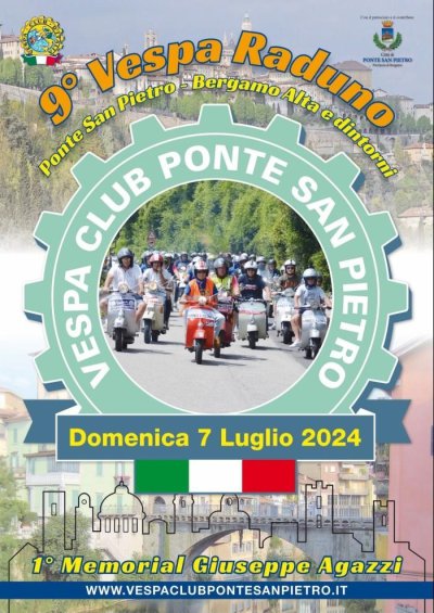 Locandina evento 9° VESPA RADUNO