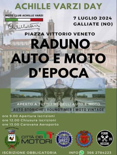 Locandina evento ACHILLE VARZI DAY