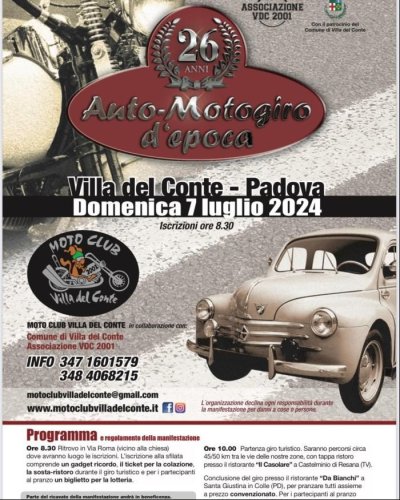 Locandina evento AUTO-MOTOGIRO EPOCA