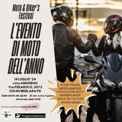 Locandina evento BIKERS & MOTO FESTIVAL