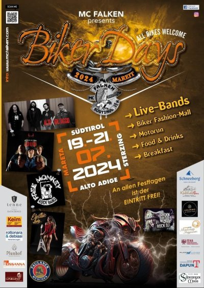 Locandina evento BIKER DAYS 2024