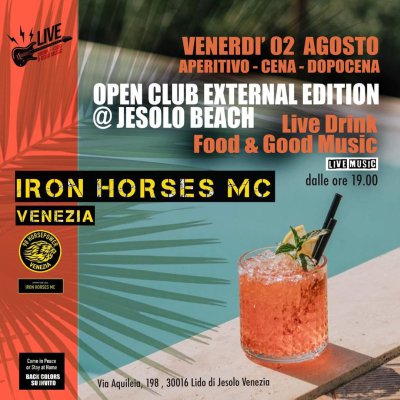Locandina evento OPEN CLUB EXTERNAL EDITIO