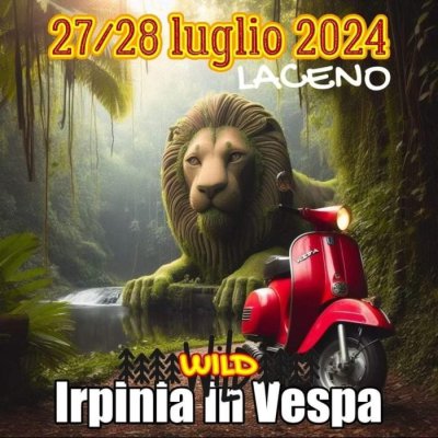 Locandina evento IRPINIA IN VESPA WILD