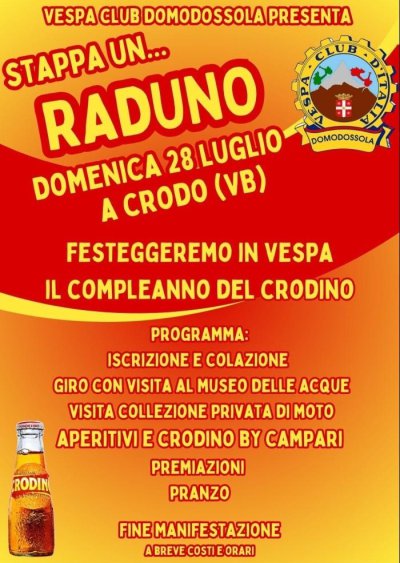 Locandina evento STAPPA UN... RADUNO
