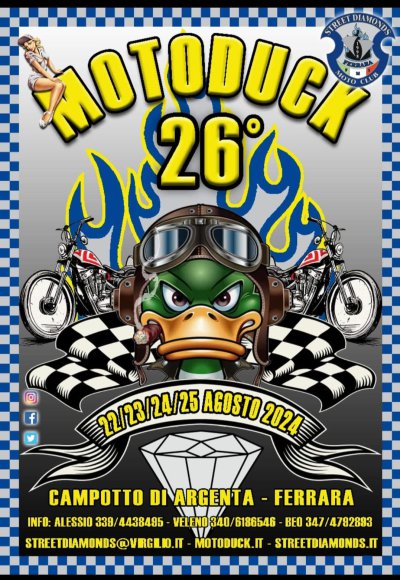 Locandina evento 26 MOTODUCK