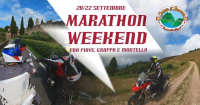 Locandina evento MARATHON WEEKEND 