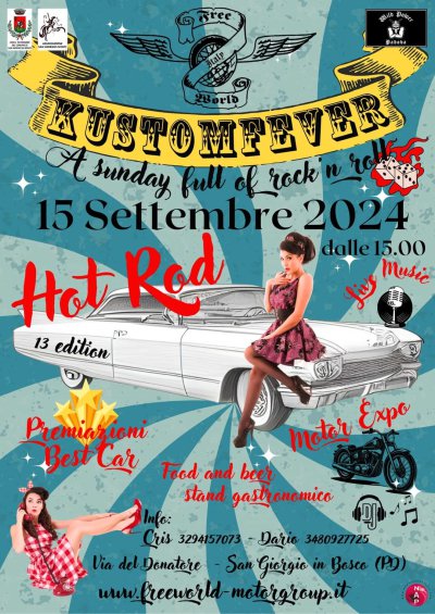 Locandina evento KUSTOM FEVER