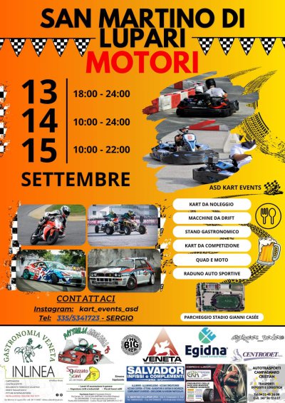 Locandina evento SAN MARTINO DI LUPARI MOTORI