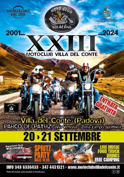 Locandina evento XXIII VILLA DEL CONTE